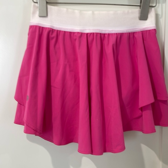 Lululemon Sonic Pink Tennis Skirt - Picture 1 of 3